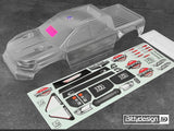 RR-Ultra 1/10 Clear Body for 313mm Wheelbase Crawler Pre-Cut
