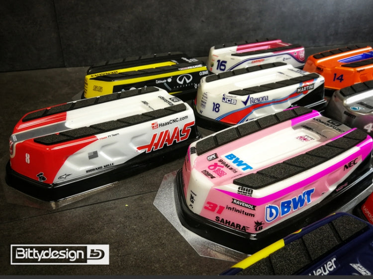 Car Stand 1/10 On-Road Bittydesign