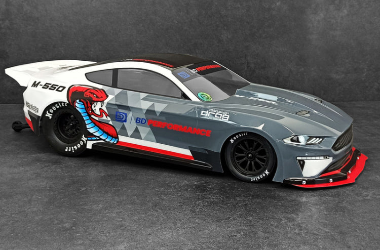 M-550 No-prep Dragracing body 1/10