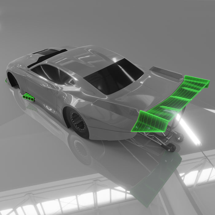 ZL21 No-prep Dragracing body 1/10
