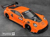 P-GT3R 1/10 GT Clear Body 190mm