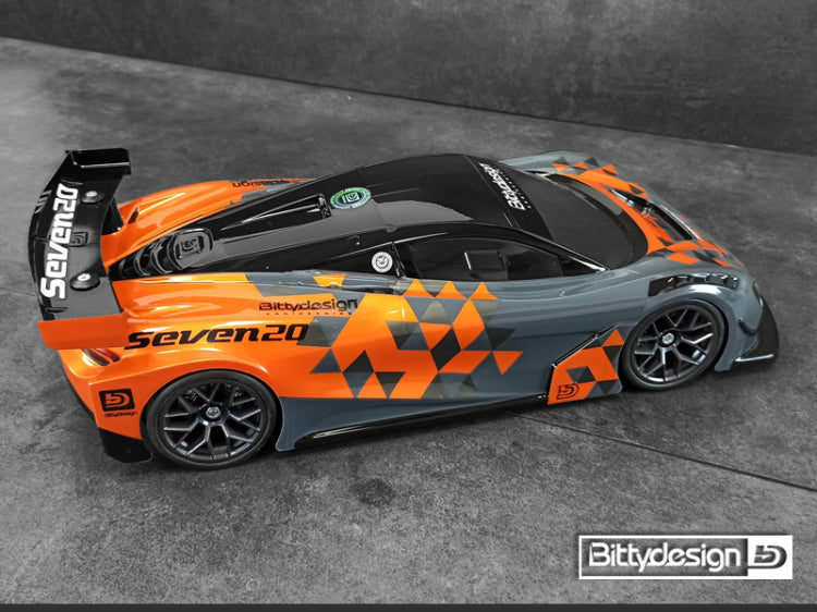 Body Seven20 (Clear) 1/10 GT 190mm