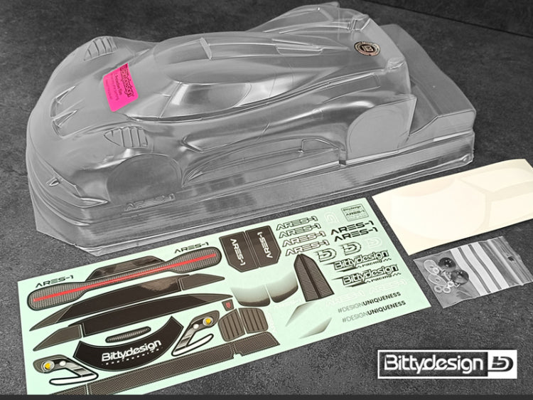 Body ARES-1 (Clear) 1/12 GT