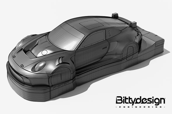 GT12 Body P-GT3R for 1/12 Supastox class