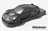 GT12 Body P-GT3R for 1/12 Supastox class