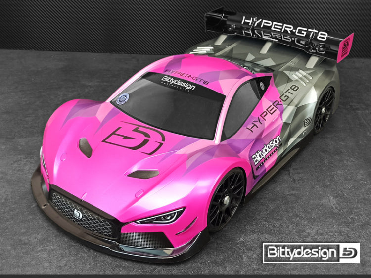 Hyper GT-8 Body 325mm Wheelbase (Not painted)