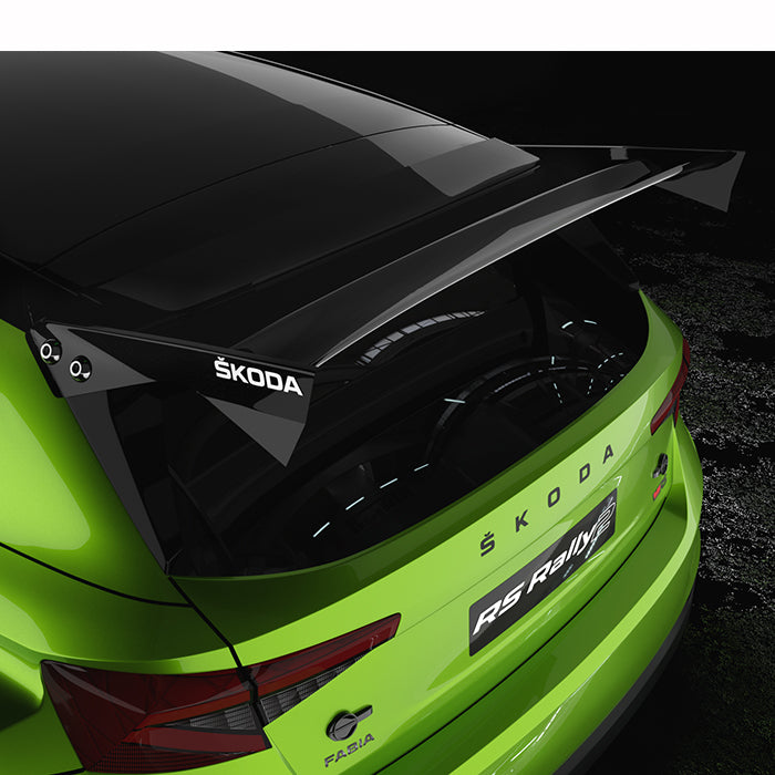 SKODA Fabia RS Rally2 Clear Wing replacement 1,5mm