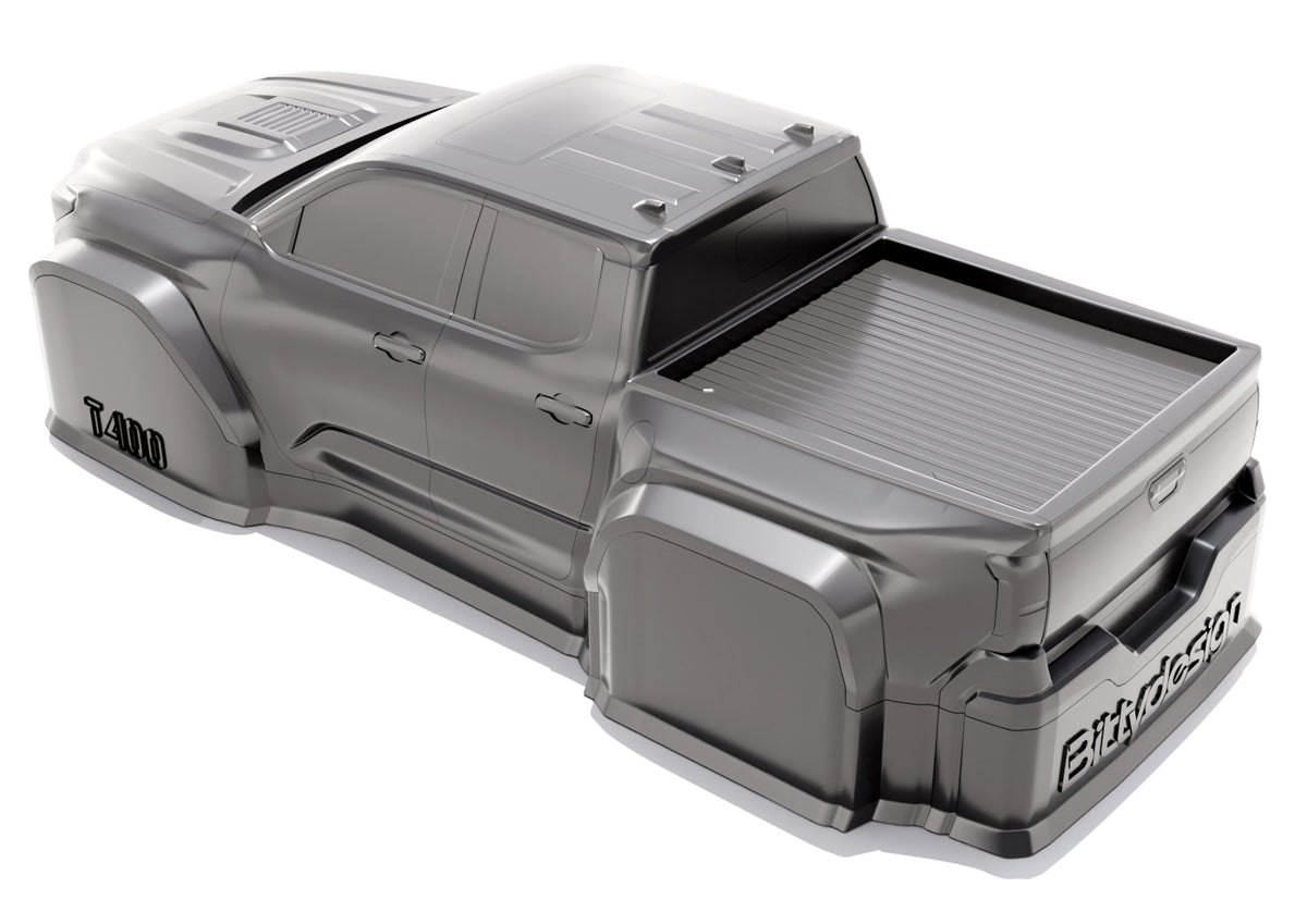 T-400 1/18 Clear Body Traxxas TRX-4M Pre-cut