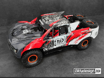 FALCON-X Red for TRAXXAS UDR Pre-cut 1.5mm