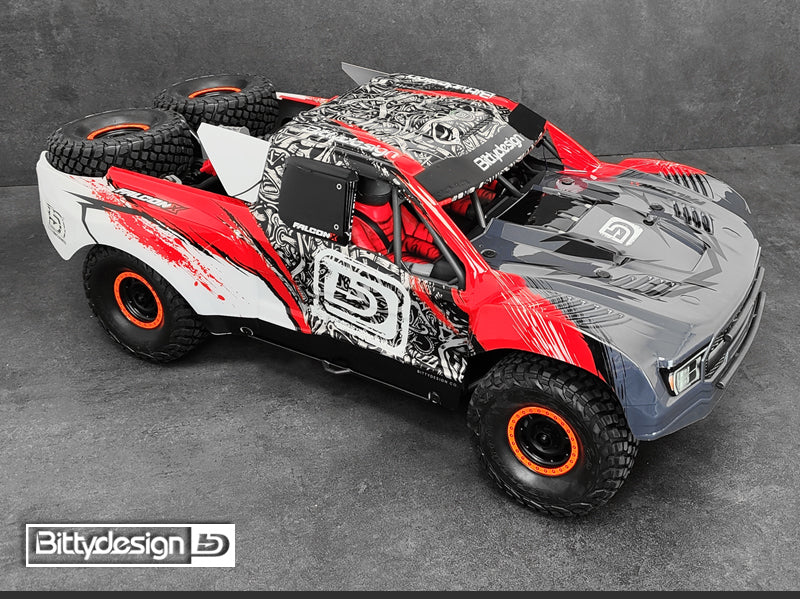FALCON-X Red for TRAXXAS UDR Pre-cut 1.5mm