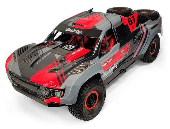 FALCON-X Clear Body for TRAXXAS UDR Pre-cut 1.5mm