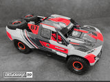 FALCON-X Clear Body for TRAXXAS UDR Pre-cut 1.5mm