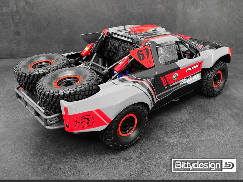 FALCON-X Clear Body for TRAXXAS UDR Pre-cut 1.5mm