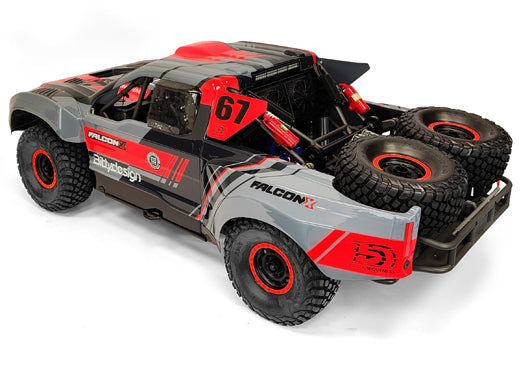 FALCON-X Clear Body for TRAXXAS UDR Pre-cut 1.5mm