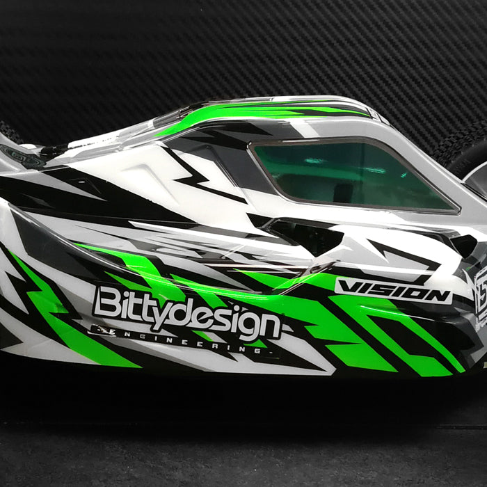 Body VISION 1/8 Buggy Kyosho MP10e Clear Pre-cut