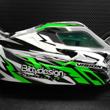 Body VISION 1/8 Buggy Kyosho MP10e Clear Pre-cut
