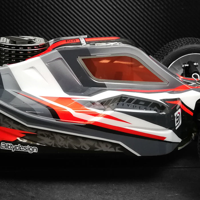Body VISION 1/8 Buggy Kyosho MP10 Clear Pre-cut