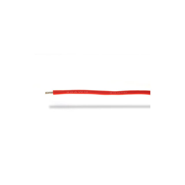 20AWG (0,50mm²) silicone wire, red - 1m