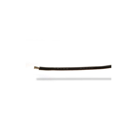 22AWG (0,32mm²) silicone wire, black - 1m