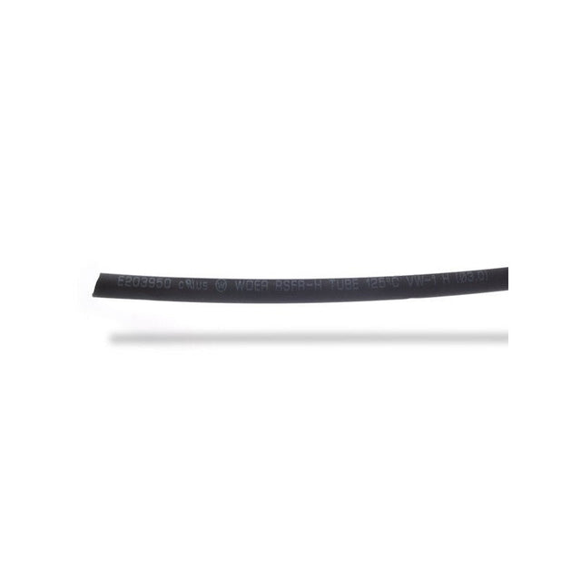 3mm thick shrink tube black - 1m