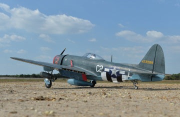 P-47 Thunderbolt 50-60cc Gas ARF w electric landing gear