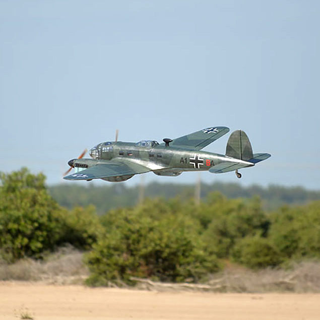 Heinkel HE 111 20cc 2500mm wing span eletric retract