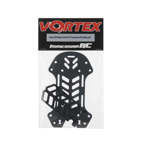 Crash Kit 2- CF Top plate, battery pad: Vortex 230