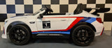 Elektrisk koerebil BMW M6 GT3 med 2.4G RC hvid