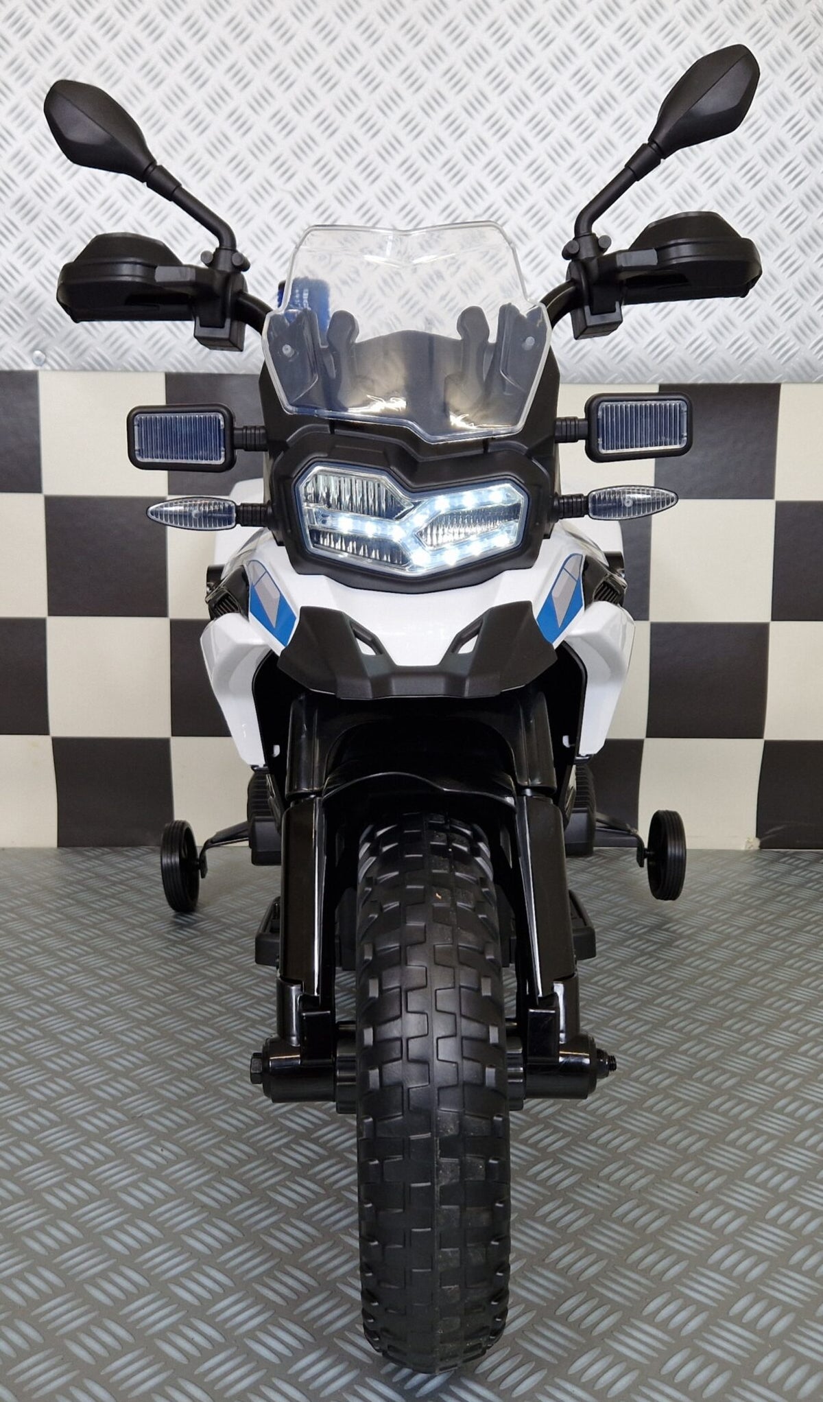 BMW F850 polismotorcykel 12V för barn
