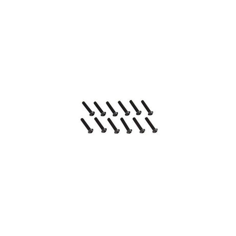B head hex fine pitch screws HM4x20 (12 pcs)