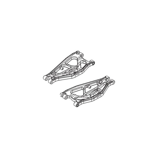 DISC.. Rr. Lower Susp. Arm (2pcs) for Mad Monster 1/6