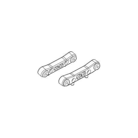 DISC.. Lower Susp. Mount Block-Fr/Rr for Mad Monster 1/6