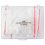 Extra Fine Extender Tips (6 per bag)