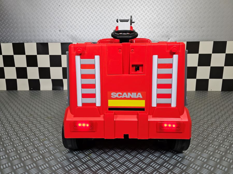 Scania brandbil 12V elbil för barn