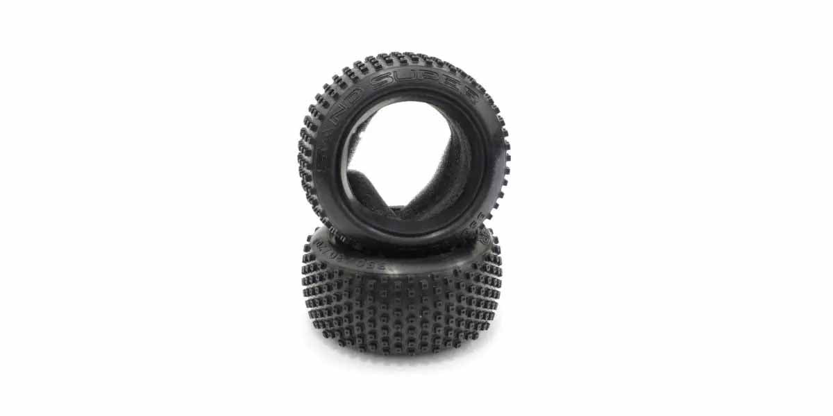 Kyosho Turbo Optima Soft Tires 50x83x36mm  (2) - Block type