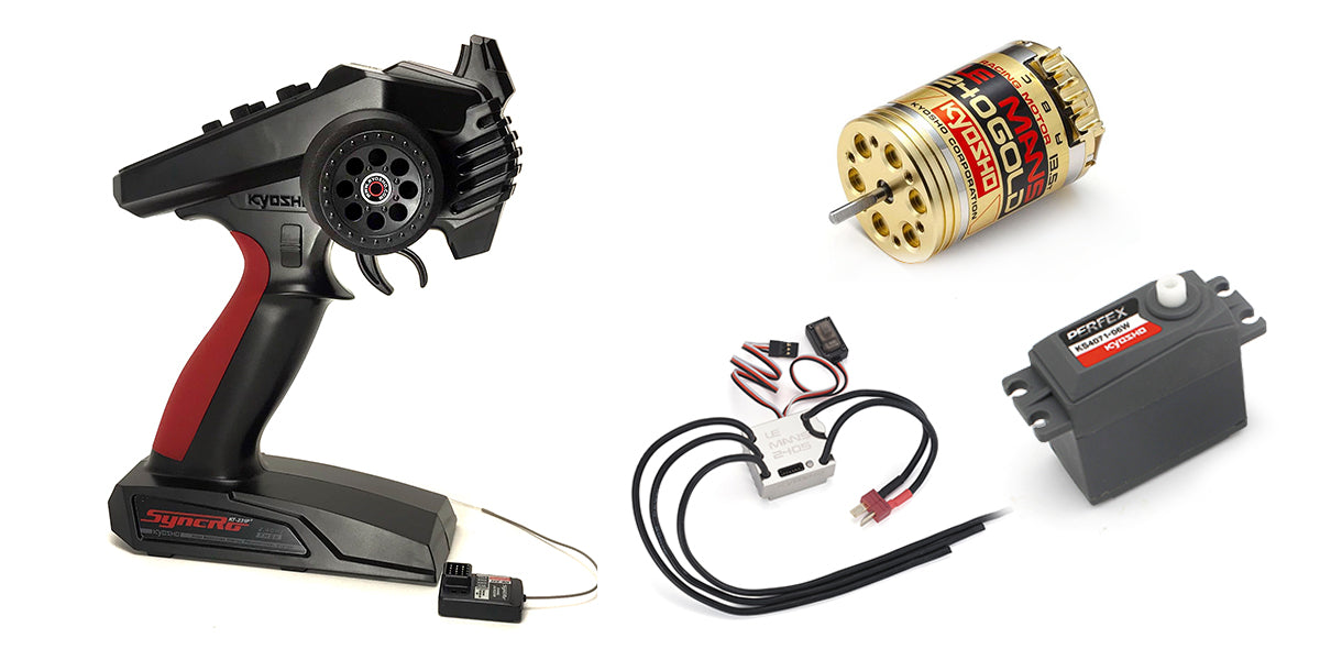 Kyosho Starter Set 1:10 BLS 4WD (KT231P-37034-37051B-82281)