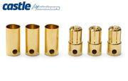 6.5mm Bullet Connectors 3pair 200A