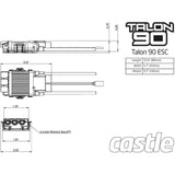 Talon 90 , 25V 90 AMP ESC 9A BEC