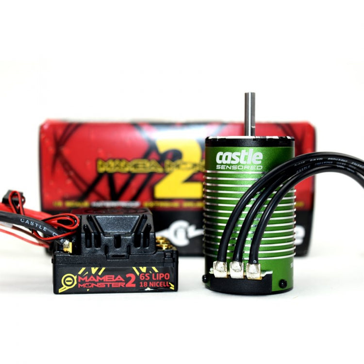 MAMBA MONSTER-2 1:8 25V WP ESC &amp; 1512-2650KV Sensor Motor