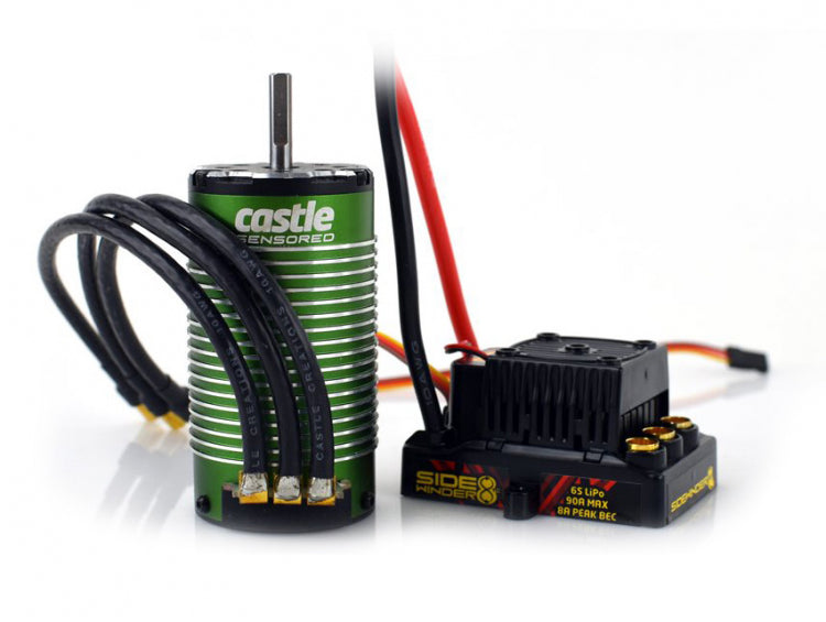 Sidewinder 8th ESC &amp; Castle 1515-2200KV V2 Sensored Motor