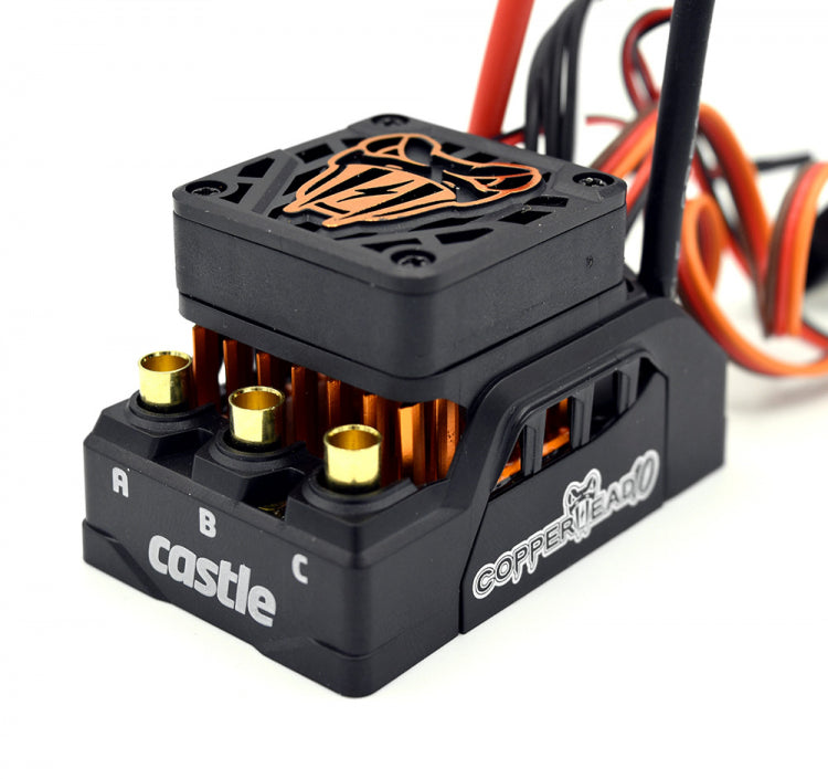 COPPERHEAD 10 ESC, 1406-7700KV Sensored Combo