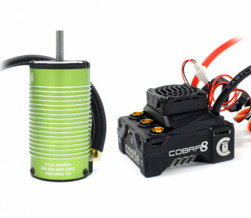 Combo Cobra 8 2-6S ESC &amp; 1515-2200kV Sensored Motor