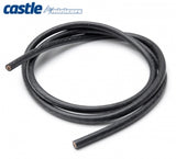 WIRE, 36", 08 AWG, BLACK
