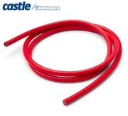 WIRE, 36", 08 AWG, RED