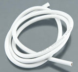 WIRE, 36", 08 AWG, WHITE