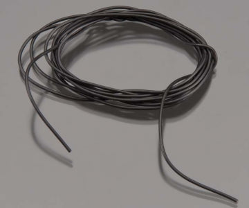 WIRE, 60", 24 AWG, BLACK