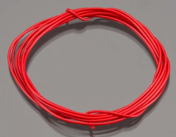 WIRE, 60", 24 AWG, RED