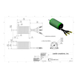 0808 Motor, Inrunner, 5300KV Scale 1/18