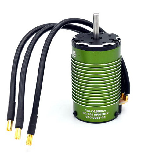Motor Sensor Inrunner 4-Pole 1512-1800KV 3-4S 1/8