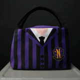 Lunch bag - Nevermore Black & Purple - Wednesday